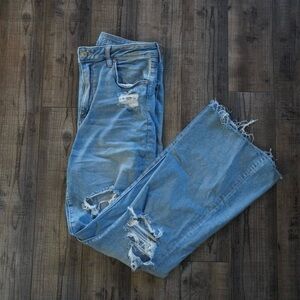 American Eagle - high rise flared jeans
